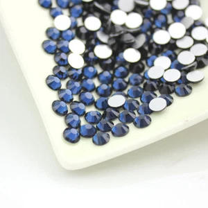 288 1440pcs Classic Montana Crystal FlatBack Rhinestones Nail Art Accessories - Picture 1 of 11