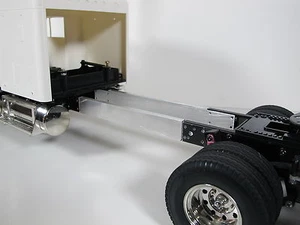 Pair Aluminum 6 inch Frame extension for Tamiya RC 1/14 King Hauler Semi Truck - Picture 1 of 3