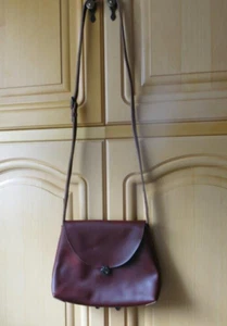 Leder Tasche Umhängetasche Schultertasche m. vielen Reißverschlüssen - Bild 1 von 17