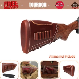Tourbon Shooting Recoil Pad Rifle Cheek Rest Riser Gun Ammo Hold Buttstock Cover - Picture 1 of 24