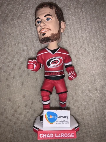 Carolina Hurricanes Bobblehead - Chad LaRose (Missing Stick) Cover
