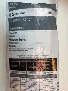 Manga de compresión Covidien 9530 longitud mediana para el muslo (D581) - Imagen 1 de 2
