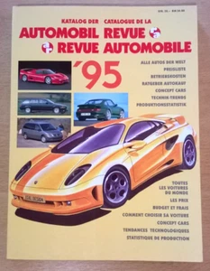 AUTOMOBIL REVUE / REVUE AUTOMOBILE - Catalogue annuel - 1995 - Etat NEUF ! - Picture 1 of 24