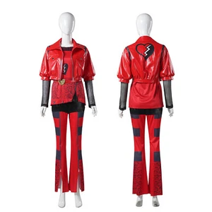 Costume Descendants 4 L'ascesa del rosso cosplay discendenti della regina rossa - Foto 1 di 6