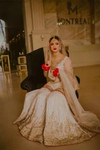 SALWAR KAMEEZ INDIO PAQUISTANÍ BODA FIESTA ROPA BOLLYWOOD SHARARA TRAJE GHARARA - Imagen 1 de 10