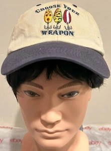 Vintage Drew Pearson - Choose Your Weapon Fishing Lure Trucker's Hook & Loop Cap - Picture 1 of 4