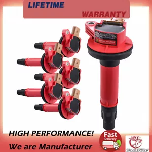 6x Ignition Coil for Ford F-150 2011-2016 Explorer Expedition Lincoln MKS Red - Picture 1 of 13