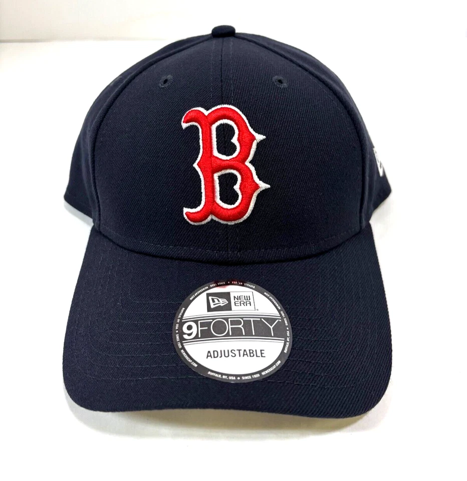 Boston Red Sox B Era 9forty MLB The League Adjustable Strap Hat Cap 940