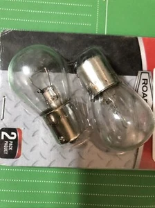 RoadPro 1156 Heavy Duty Long-Life Automotive Replacement Bulbs Clear 2-Pack - Picture 1 of 2