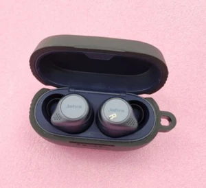 Auriculares intrauditivos Jabra Elite 75t True Wireless con cubierta Spigen Titanio Negro - Imagen 1 de 9