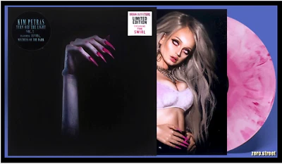KIM PETRAS Turn Off The Light Vol 1 LP on PINK SWIRL VINYL New SEALED /2000 Foto 1 de 4