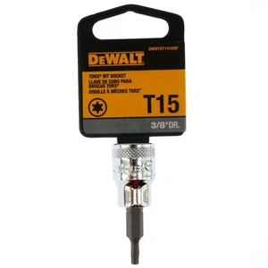 Tocket de broca Dewalt DWMT87141OSP T15 cromado Torx, unidad de 3/8", 87-141D - Imagen 1 de 12