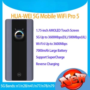 HUAWEI 5G Mobile WiFi Pro 5 E6888-982 7000mAh Typ-C AX3600 Hotspot Outdoor MiFi - Bild 1 von 9