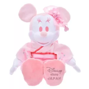 Disney Store Tokyo Japan Minnie Mouse Plüschtier SAKURA KIMONO Kirschblüte FS - Bild 1 von 6