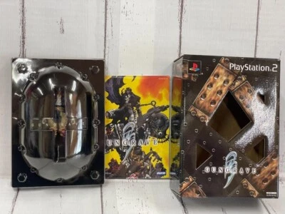 PS2 GUNGRAVE Limited Edition w/ Figure & 6Cards Japan - Image 1 of 4