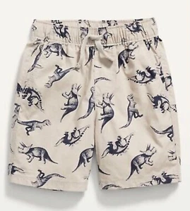 Old Navy Toddler Size 2T ~ Dinosaur ~ Functional Drawstring Poplin Shorts .. $13 - Picture 1 of 2