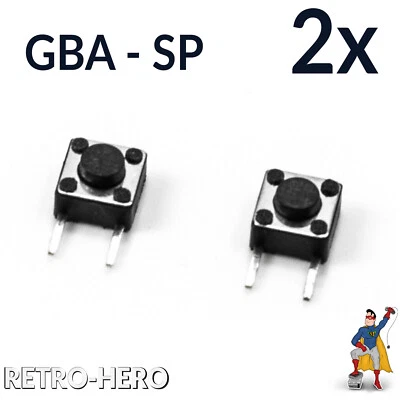 Gameboy Advance & SP Trigger buttons shoulder switches left right Gameboy GBA