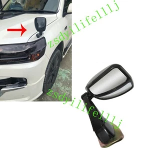 1x For Toyota Land Cruiser LC200 2016-2021 Front Left Fender Assist Mirror Black - Picture 1 of 1