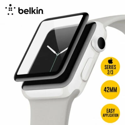 Belkin Apple Watch Screen Protector 42mm Series 2 3 Screenforce UltraCurve - Image 1 of 4