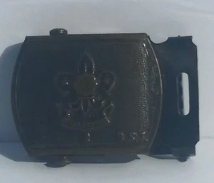 Vtg 70s BSJ Boy Scouts Of Japan Belt Buckle - Picture 1 of 2