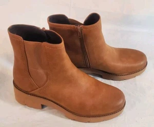 Naturalizer Women's Size 10 Brown Darry Bootie Faux Leather Ankle Boot New  - Picture 1 of 6