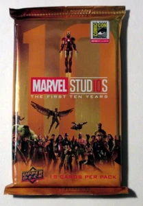 2018 Upper Deck Marvel Studios The First Ten Years Pack SDCC 2018 Exclusive - Picture 1 of 2