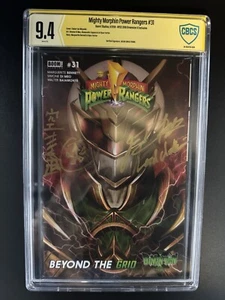 Boom! MMPR Power Rangers #31 CBCS 9.4 NYCC Variant SIGNED Jason David Frank JDF - Picture 1 of 22