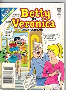 Betty and Veronica Comics Digest Magazine #115 - Picture 1 of 2