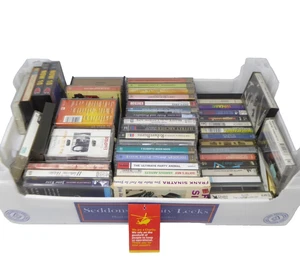 Music Cassette Tape Bundle Frank Sinatra Wham Elvis Cher Robbie Williams KM6 - Picture 1 of 9