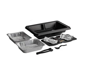 Sterno SpeedHeat Chafing Dish Buffet Set - Includes 2 Chafing Dish Set - Picture 1 of 8