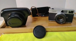 Cámara fotográfica Canon Canonet telémetro 35 mm 45 mm f/1,9 con estuche para piezas 💥 - Imagen 1 de 11