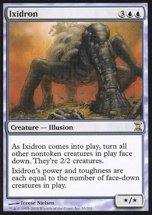 Ixidron -Foil Medium Play MTG Time Spiral - Image 1 of 1