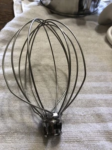 K5A Stainless Steel Whisk for KitchenAid 5 Qt Bowl-Lift Stand Mixer, 6 Wire W... - Picture 1 of 5