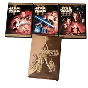 Star Wars Original 2001 DVD 10 Discs - Picture 1 of 6