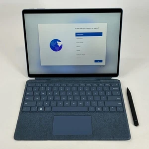 Microsoft Surface Pro 9 13 Blue 2.5 GHz i5-1235U 8GB 256GB - Light White Spot - Picture 1 of 11