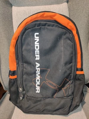 Рюкзак Under Armour черный/оранжевый ОТЛИЧНОЕ СОСТОЯНИЕ ТОВАРА - Изображение 1 из 4