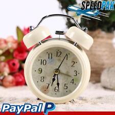 Happy Home Fashion Number/English Retro Double Bell Desk Table Alarm Clock
