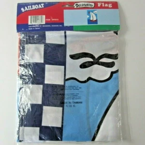 Velero Exterior Patio Jardín Bandera Decorativa 28 X 40 - Imagen 1 de 3