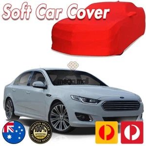 Stretchy Car Cover Ultra For FORD FGX FG FPV GT GT-P BOSS XR6 Non Scratch RED - Picture 1 of 12