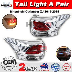 Set/Pair LH+RH No LED Tail Light Rear Lamp For Mitsubishi Outlander ZJ 2012-2015