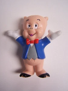 Looney Tunes PORKY PIG Applause 3” Figure PVC 90s 1990 Warner Bros - Picture 1 of 2