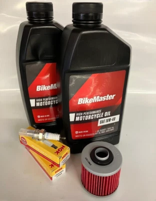 Yamaha Virago 250 V Star XV Route 66 Oil Change Tune Up Kit NGK VSTAR - Image 1 of 2