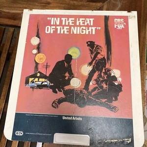 In The Heat Of The Night Sidney Poitier Rod Steiger On CED Videodisc 96% 🍅 - Picture 1 of 4