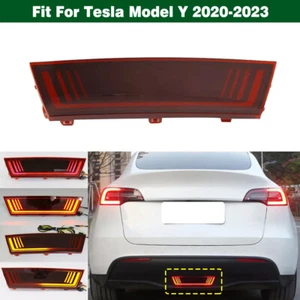 LED Rear Reflector Tail Light Brake Lamp Accessories For Tesla Model Y 2020-2023 - Bild 1 von 13