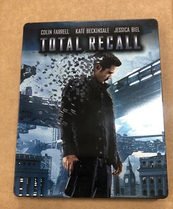 Total Recall 2012 Steelbook Blu-ray DVD 3-Disc Set And Digital Missing 1 Disc - Picture 1 of 5