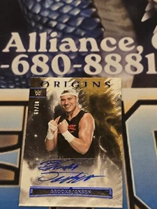 2023 Panini Chronicles WWE - Origins Autographs Blue #OA-BJS Brooks Jensen... - Bild 1 von 4