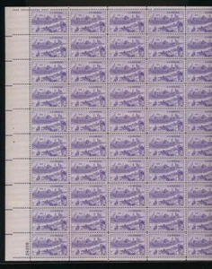 UNITED STATES (US) 994 3c KANSAS CITY MINT NH SHEET OF 50 - Bild 1 von 1