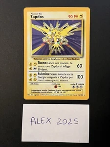 Pokémon Zapdos Set Base Unlimited Italiano - Foto 1 di 6