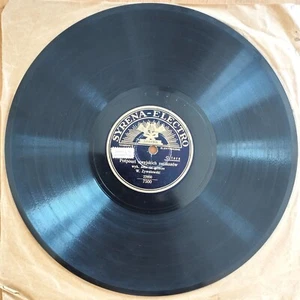SYRENA ELECTRO 1932 78RPM ZYWOLEWSKI GUITAR – RUSSIAN & UKRAINIAN - Picture 1 of 4