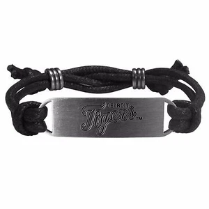 Detroit Tigers Cord Bracelet Licensed MLB Baseball Jewelry - Picture 1 of 3